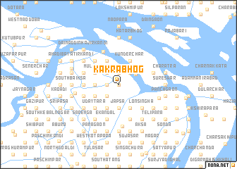 map of Kākrābhog