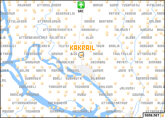 map of Kākrāil