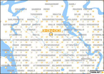 map of Kākrākhi