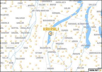 map of Kakrāli