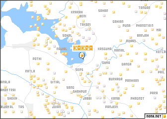 map of Kakra