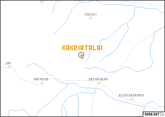 map of Kakriātalāi