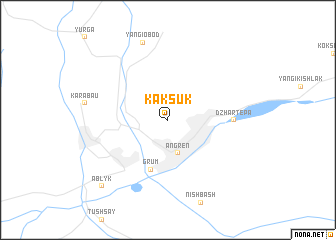 map of Kaksuk