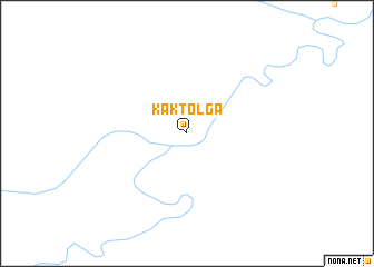 map of Kaktolga