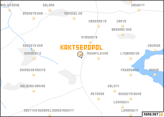 map of Kaktseropolʼ
