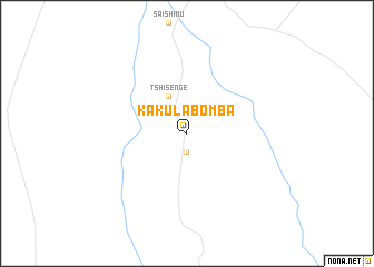 map of Kakula-Bomba