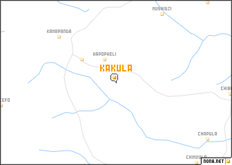 map of Kakula