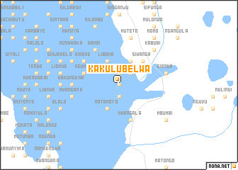 map of Kakulubelwa