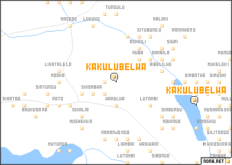 map of Kakulubelwa