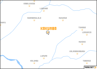 map of Kakumba