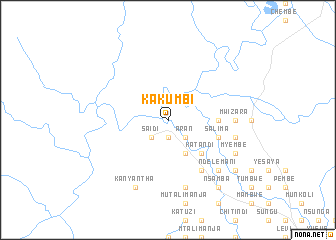 map of Kakumbi