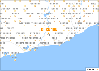 map of Kakumdu