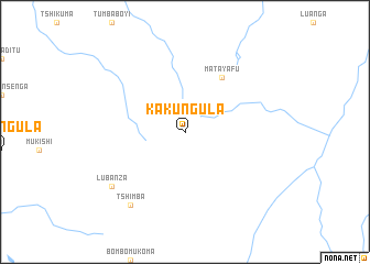 map of Kakungula