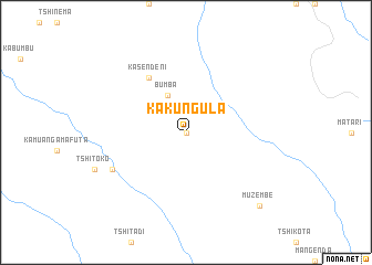 map of Kakungula