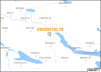 map of Kakunkyulya