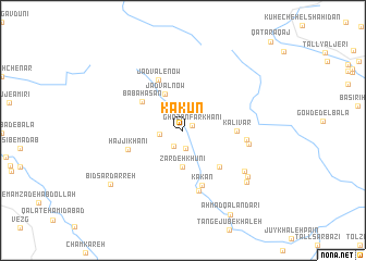 map of Kakūn