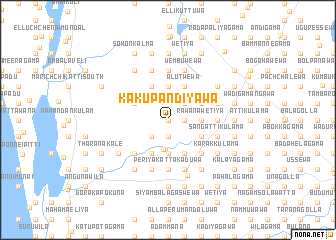 map of Kakupandiyawa