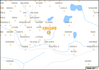 map of Kakupa