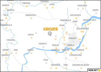 map of Kakura