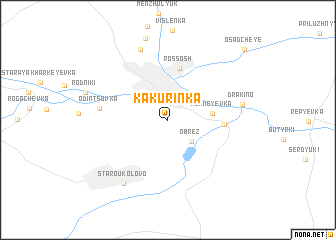 map of Kakurinka