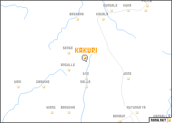map of Kakuri