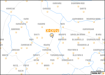 map of Kakuri