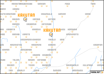 map of Kakutan