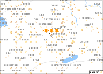 map of Kakuwāli