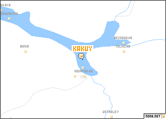 map of Kakuy