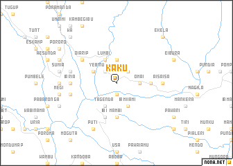 map of Kaku