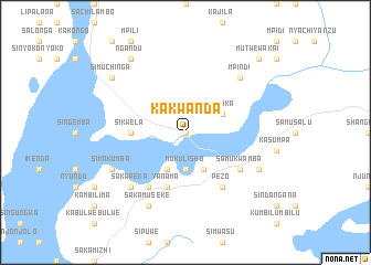 map of Kakwanda