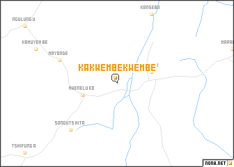 map of Kakwembe-Kwembe