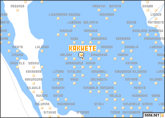 map of Kakwete