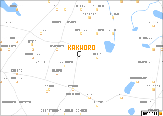 map of Kakworo