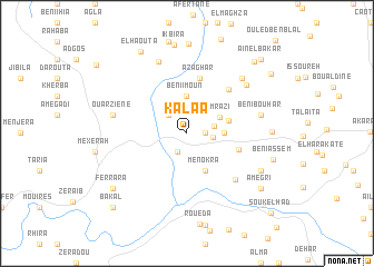 map of Kalaa