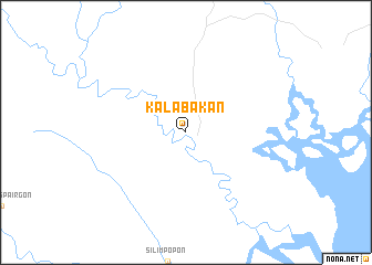 map of Kalabakan