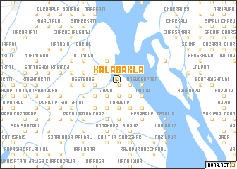 map of Kālābākla