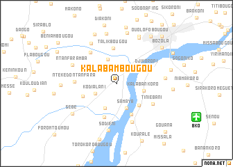 map of Kalabambougou