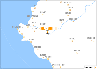 map of Kalabanit