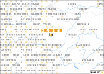 map of Kalābāria