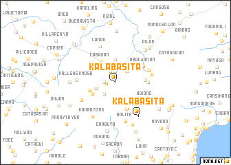 map of Kalabasita