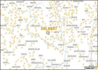 map of Kālābat