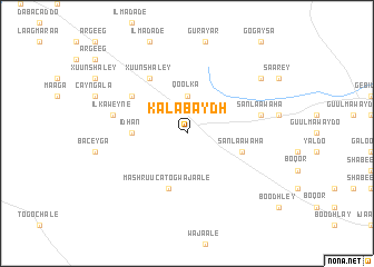 map of Kalabaydh