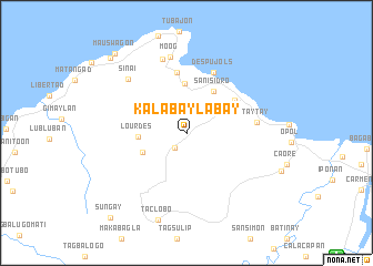 map of Kalabaylabay