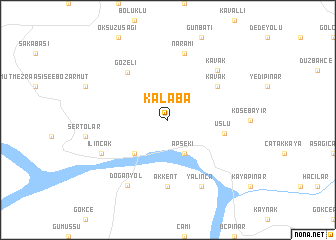 map of Kalaba