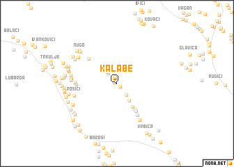 map of Kalabe