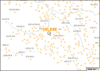 map of Kalabe