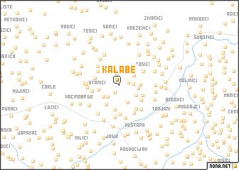 map of Kalabe