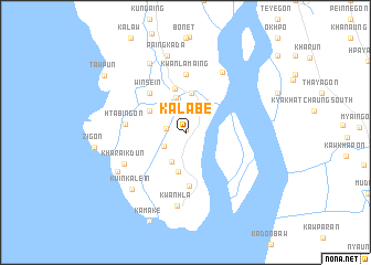 map of Kalabe