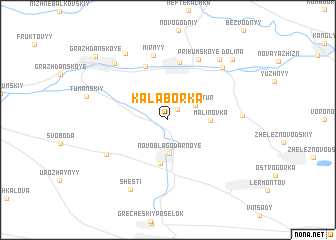 map of Kalaborka